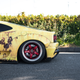 Beneath the rust wrap and Liberty Walk kit is a drift spec Ferrari 360